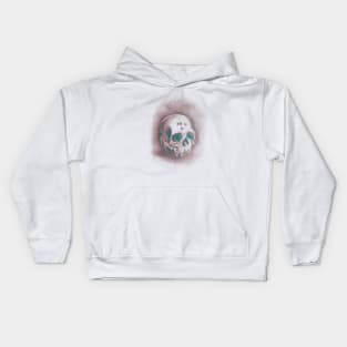 Diffused Skull Kids Hoodie